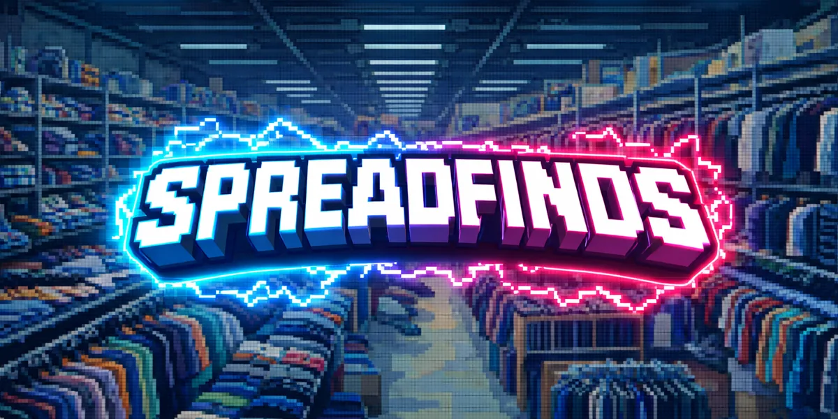 SpreadFinds product search website preview